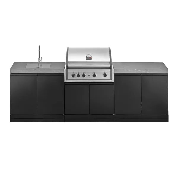 GrandPro Elite G4 Burner Gas Barbecue with Sink - Image 5