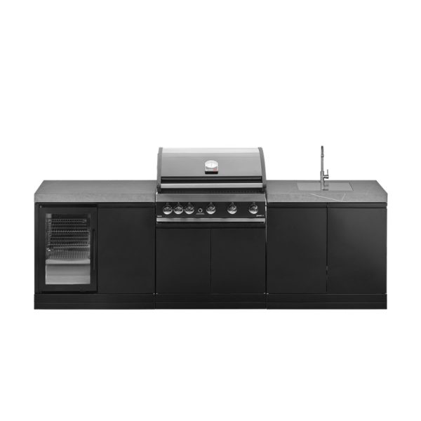 GrandPro 262 Maxim G5 Outdoor Kitchen with Fridge + Sink